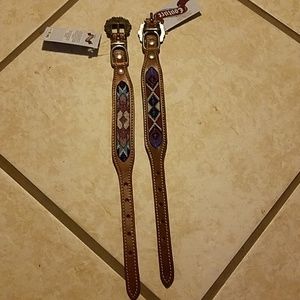 Beaded dog collars size small
